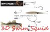 Savage Gear 3D Swim Squid 9.5Cm 5G Sinking Pink Glow 4Pcs  (63856)