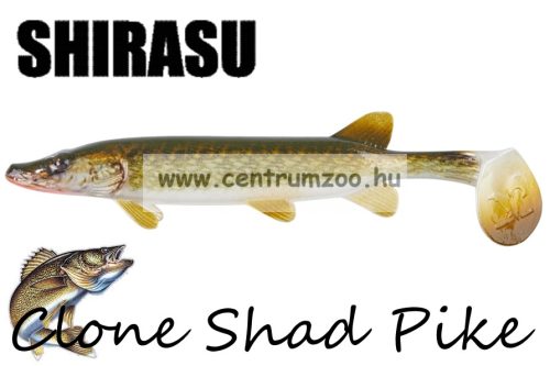 Balzer Shirasu Clone Shad Pike Gumihal 15Cm  (0013677015) Csuka Forma