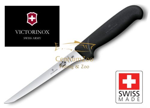 Victorinox Fibrox Knife Black - Flexibilis Csontozókés 15Cm Egyenes Pengével (5.6413.15)