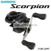 Shimano Scorpion 71 Xg Baitcasting 8,2:1 Multi Pergető Orsó (Lh) Bal Kezes (16Scp71Xg)