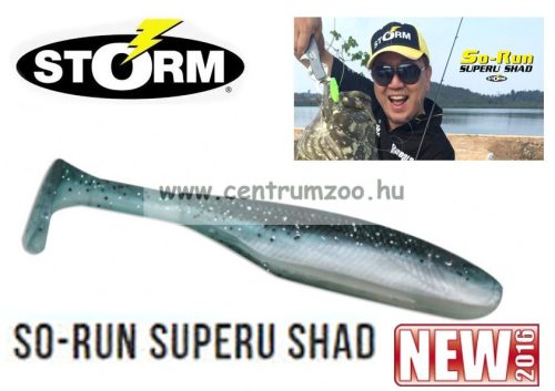 Storm So-Run Superu Shad 4" Gumihal 10Cm (Ssrssb6404Lm)