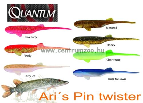 Quantum Ari'S Pin Twister 12Cm 5Db - Honey