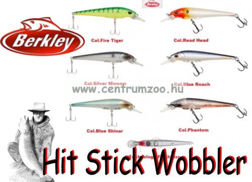 Berkley® Hit Stick 12cm 13,2g wobbler  (1531652) Silver Minnow