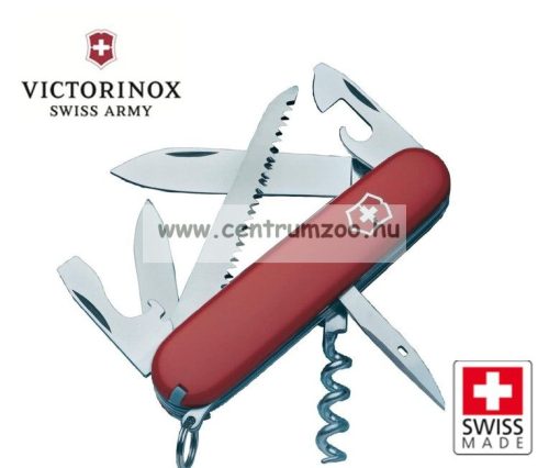 Victorinox Camper Red Zsebkés, Svájci Bicska  1.3613.B1