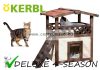 Kerbl Cat House Deluxe 4-Season Neo Macskaház Szintes Szigetelt Cicaház 88X57X77Cm (81529)