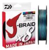 Daiwa J-Braid X8 Braid Multicolor 8 150m 0,22mm fonott zsinór (12755-022)