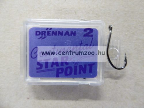 Drennan Continental Star Point Horog 10Db - Több Méretben