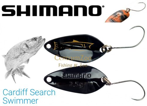 Shimano Cardiff Search Swimmer 2.5g 12S Black (5Vtr225Qd2)
