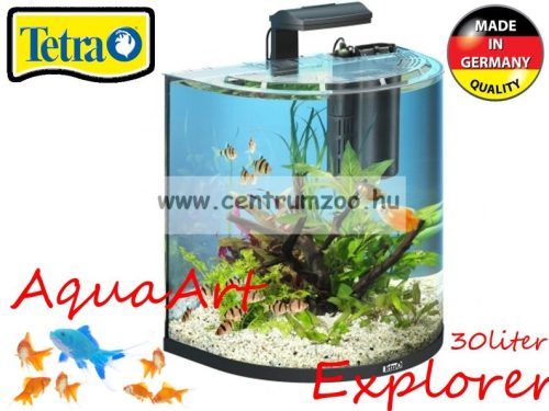 Tetra Aquaart Explorer 30L-Es Komplett Prémium Íves Akvárium Szett Halaknak (236875)