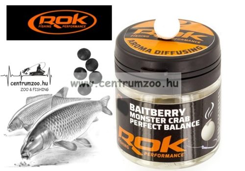 Rok Fishing Performance - Baitberry Perfect Balance - Dippelt, Balaszírozott 30Db - Monstercrab Fehér (001290) Rák