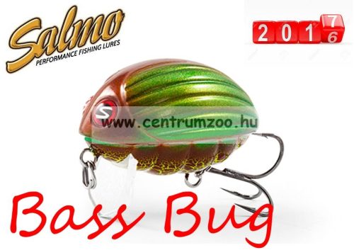 Salmo Bass Bug Wobbler Bb5.5F   Gbg 5,5Cm 26G  (84608-503   Qug002)