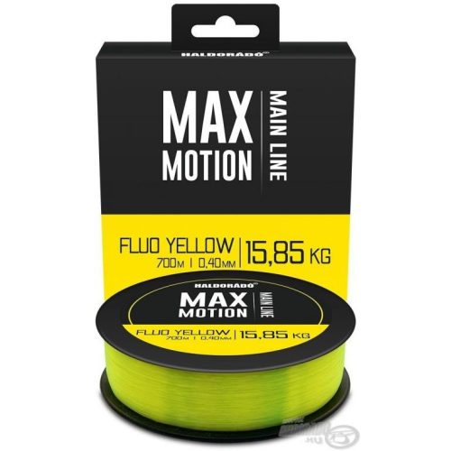 Haldorádó MAX MOTION Fluo Yellow 700m 0,40mm 17,55kg monofil zsinór