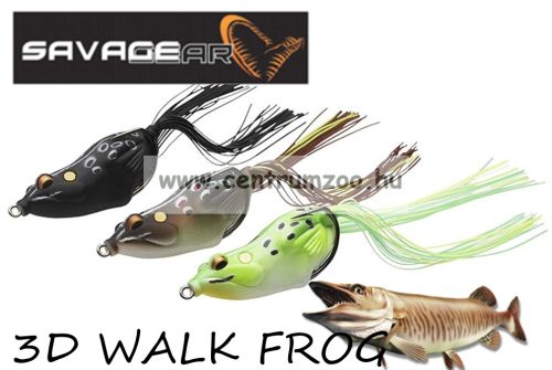 Savage Gear 3D Walk Frog  55 14G Brown Frog Béka Műcsali (62033)