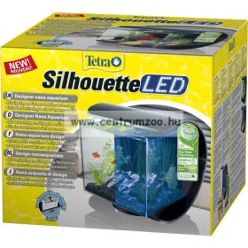   Tetra Silhouette Tank Led Black Akvárium Szett 12 Liter (246256) Fekete