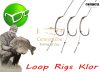 Korda - Loop Rigs Klor 2 - 50Lb - 3Db (Krr011) Előkötött Komplett Előke Horoggal