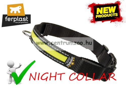 Ferplast Night Collar 25Mm Széles 34-41Cm Nyakörv Small (75187017)