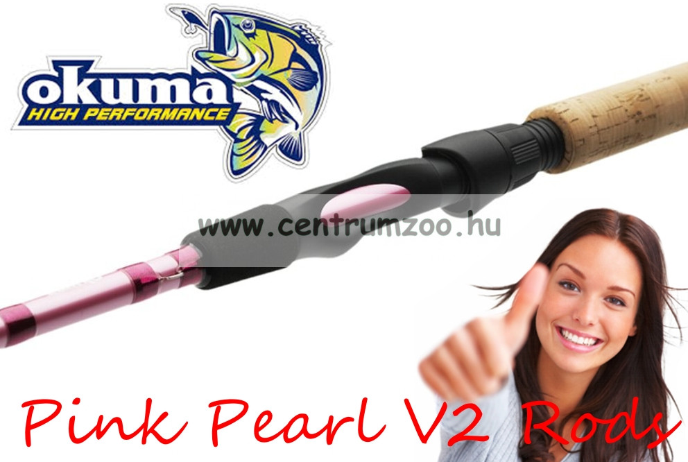 Okuma Pink Pearl V2 8'2 2,49Cm 10-32G M - 2Sec Pe