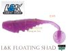 L&K Floating Shad gumihal 4,5cm 5db csomagban - szín EVR (87175-301)