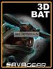 Savage Gear 3D Bat 12,5Cm 54G Albino (58331) Denevér Formájú Műcsali