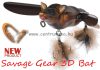 Savage Gear 3D Bat 12,5Cm 54G Albino (58331) Denevér Formájú Műcsali