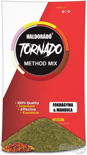 Haldorádó Tornado Method Mix - Fokhagyma & Mandula Etetőanyag 500g
