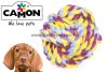 Camon Cotonosso Plus Palla Intrecciata -Tartós fogtisztító kötéllabda játék 100 mm  (Ad065/C)