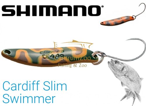 Shimano Cardiff Slim Swimmer Ce Camo Edition 3,6G Mustard Green Camo 24T (5Vtra36R24)