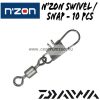 Daiwa N'Zon Feeder Snap Swivel 12-Es  10Db (13314-012)