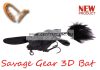 Savage Gear 3D Bat 10Cm 28G Black (58327) Denevér Formájú Műcsali