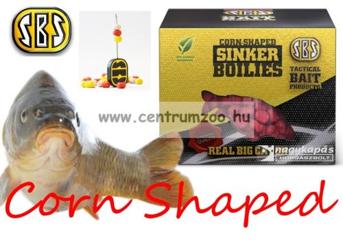 Sbs Corn Shaped Sinker Boilies Fűzhető Csali 8-10Mm 40G - Squid & Octopus (Tintahal-Polip)