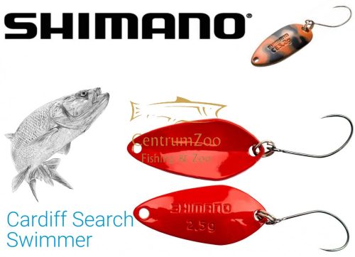 Shimano Cardiff Search Swimmer 2.5g 06S Red (5Vtr225Qc6)