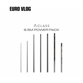   GURU A-Class 9.5m Power Pole Pack (No Sidepuller) rakós bot szett (GAC022NSP)