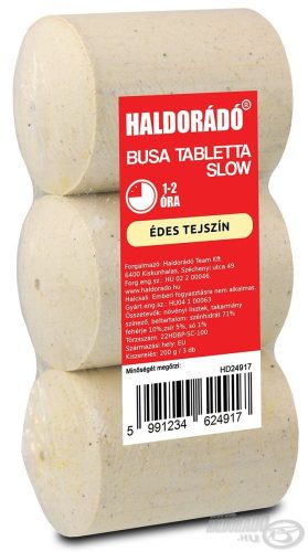 HALDORÁDÓ Busa tabletta Slow - Édes tejszín 200g 3db