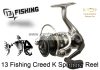 13Fishing Creed K 4000 5,2:1 Spin  Reel 7+1Cs (Crk4000) Pergető Orsó