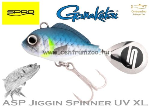 Spro-Gamakatsu Asp Jiggin Spinner Uv Xl 50G (4341-1270) Baitfish