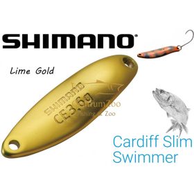   Shimano Cardiff Slim Swimmer Ce 4,4G 64T Lime Gold (5Vtrs44N64)
