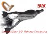 Savage Gear 3D Hollow Duckling Weedless L 7,5Cm 15G 05-Black Kiskacsa Csukára, Harcsára  (57653)