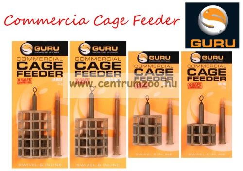 Guru Commercial Cage Feeder Feeder Kosár 30G Medium (Gccm)