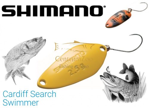 Shimano Cardiff Search Swimmer 2.5g 08S Orange Gold (5Vtr225Qc8)