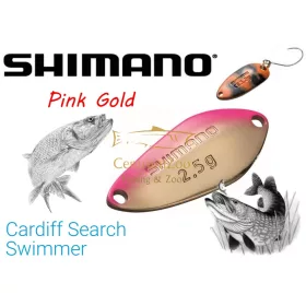   Shimano Cardiff Search Swimmer 2.5g 62T Pink Gold (5Vtr225Q62)