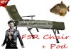 C-Carp Pod Camo Color Lábtartó, Fekvőhellyé Alakító F5R Fotelhez - 120Kg