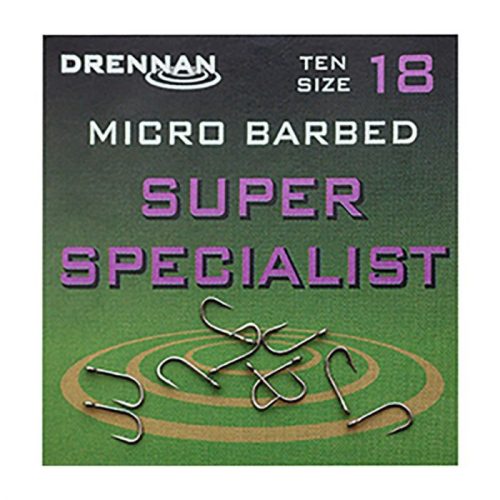 Drennan Super Specialist Hook horog  10db - több méretben