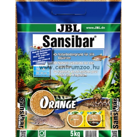 Jbl Sansibar Orange Akváriumi Kavics Aljzat 10kg (Jbl67065)