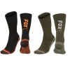 Fox Black-Orange Thermolite Long Sock 10 - 13 (Eu 44-47) Meleg Termo Zokni  (Cfw117)