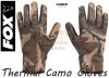 Fox Camo Thermal Camo Gloves Kesztyű Medium (Cfx125)
