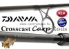 Daiwa Crosscast Carp Rods 12Láb 3,6M 4,5 Libra 2 Részes Bojlis Bot (11561-366)