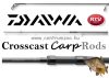 Daiwa Crosscast Carp Rods 12Láb 3,6M 4,5 Libra 2 Részes Bojlis Bot (11561-366)