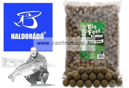 Haldorádó Big Feed - C21 Boilie - Fokhagyma & Mandula 2,5Kg