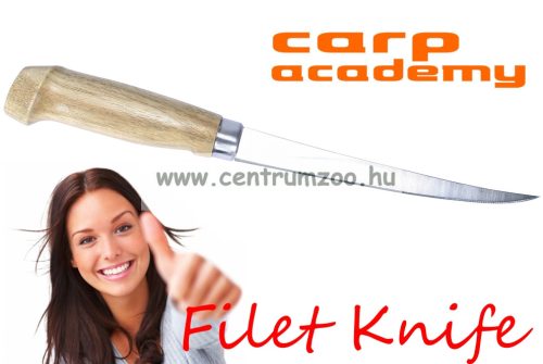 Carp Academy Premium Filéző Kés Fa Nyéllel 28Cm (8412-001)