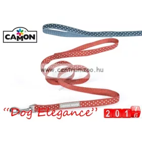   Camon Dog Elegance Blue 15Mmx1,2M Textil Póráz (Dc062/H) Kék